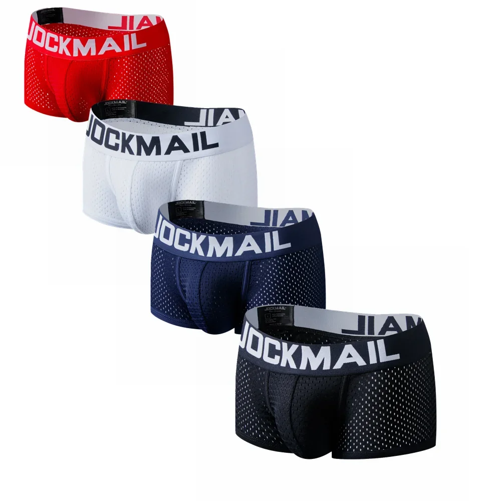 JOCKMAIL 4PCS/Lot Boxer Men Me - Multi Pack Underwear recension och pris
