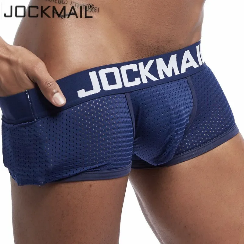 JOCKMAIL 4PCS/Lot Boxer Men Me - Multi Pack Underwear recension och pris