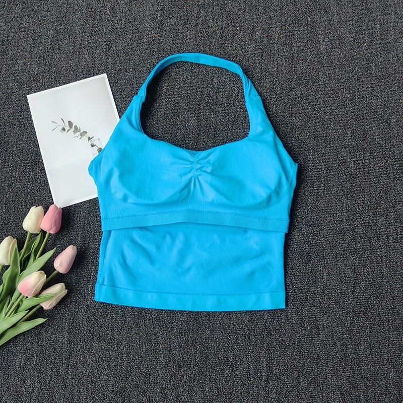 Women's Seamless Halter Top Sp - Suspender Tank Top recension och pris